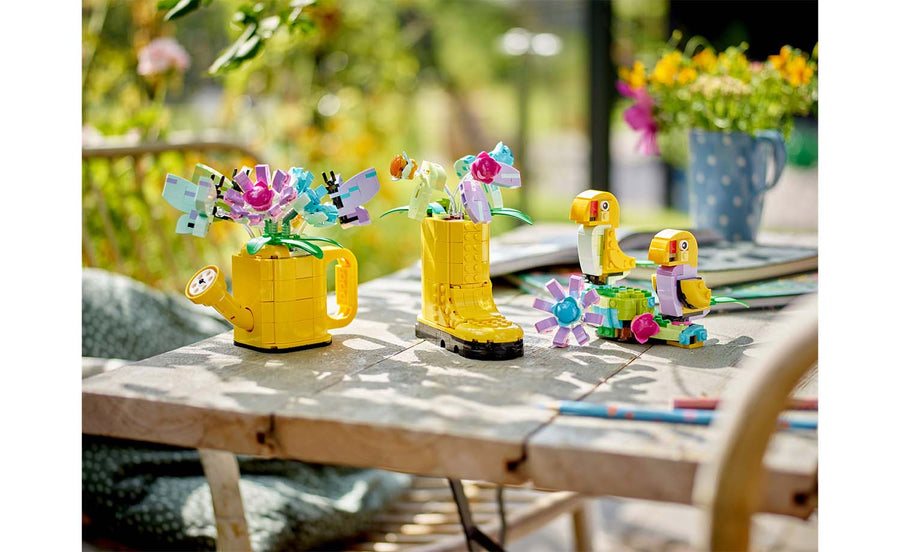 3-in-1 Flowers in Watering Can