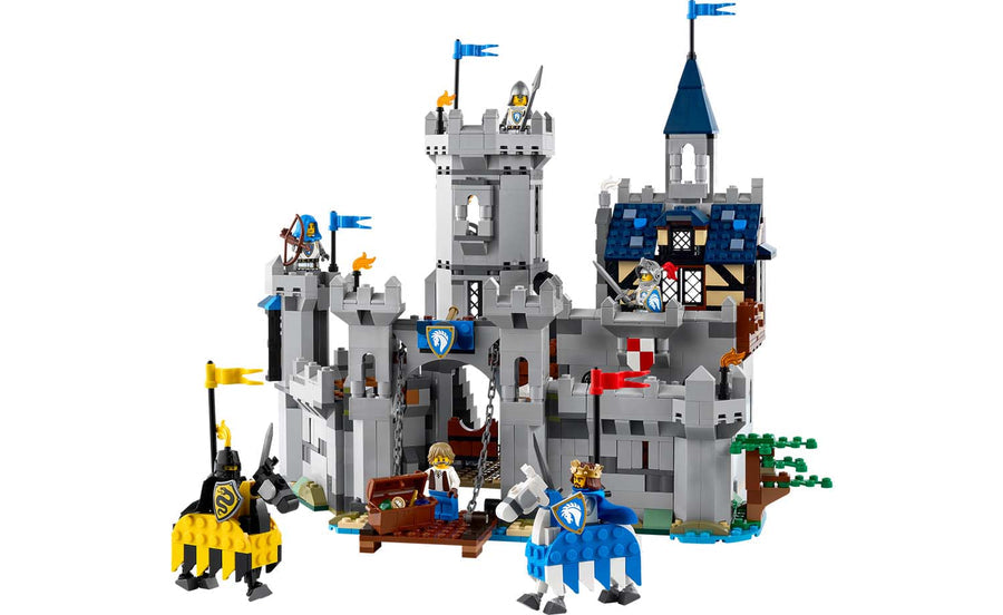 3-in-1 Medieval Horse Knight Castle