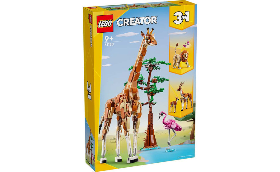 3-in-1 Wild Safari Animals
