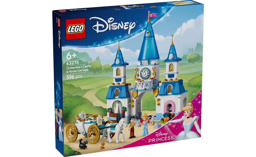 Cinderella's Castle And Horse Carriage
