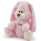 Scalda Sogni Cremino Rabbit Puppet & Microwaveable Warmer - Pink 27cm