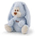 Scalda Sogni Cremino Rabbit Puppet & Microwaveable Warmer - Light Blue 27cm