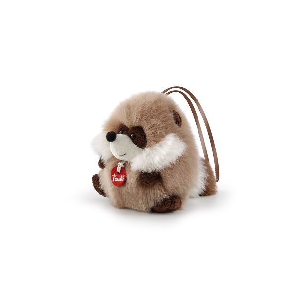 Trudi Bag Charm Racoon - 12cm