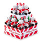 White Christmas Bear Decoration / Charm - 9cm