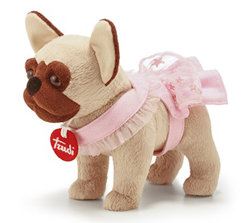 Pets French Bulldog in a Miss Elegant Dress - 18cm