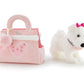 Pets Chloe Dreamy Maltese Dog in a Fashion Bag - 16cm