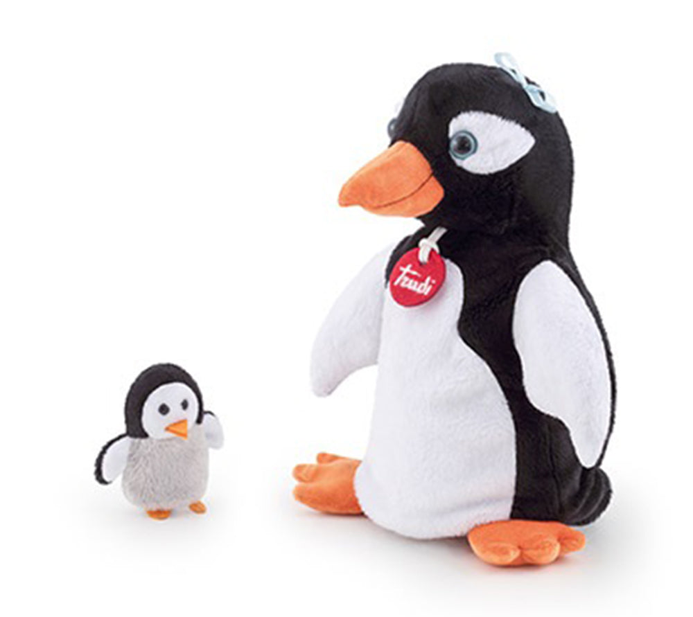 Puppet and Baby Penguin - 25cm