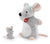 Puppet and Baby Mouse - 25cm
