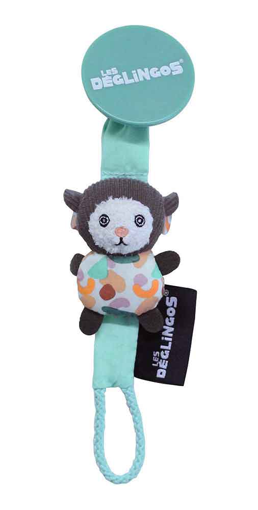 Pacifier Clip Kézakos the Marmoset