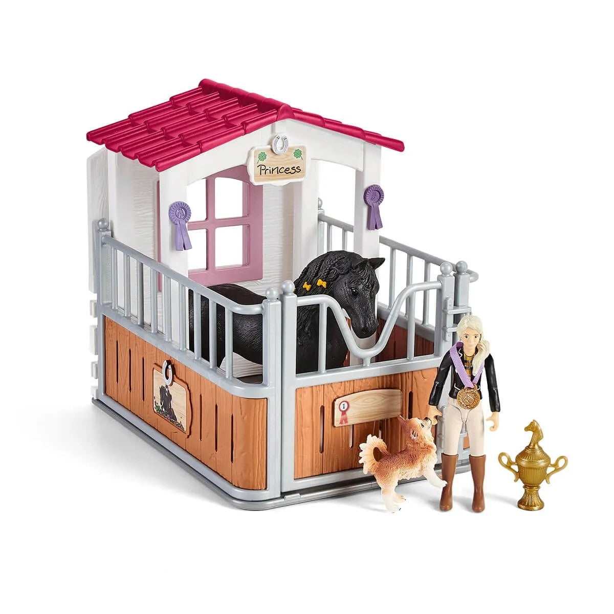 Horse Box with Horse Club Tori & Princess - 20cm