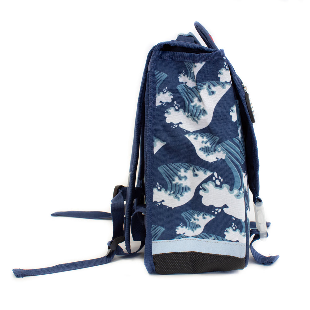 Backpack Satchel School Bag (35cm) Hippipos the Hippo