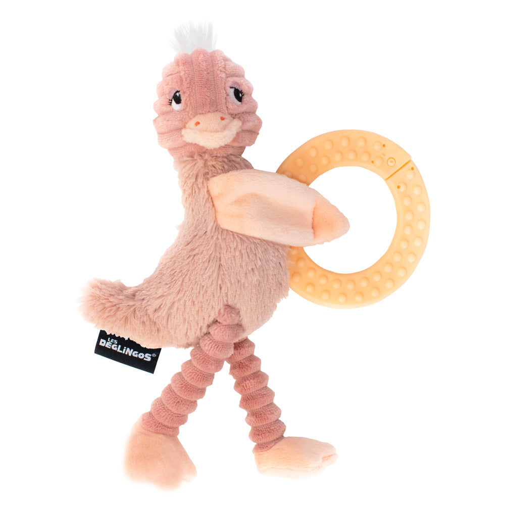 Teething Ring Plush Pomelos the Ostrich