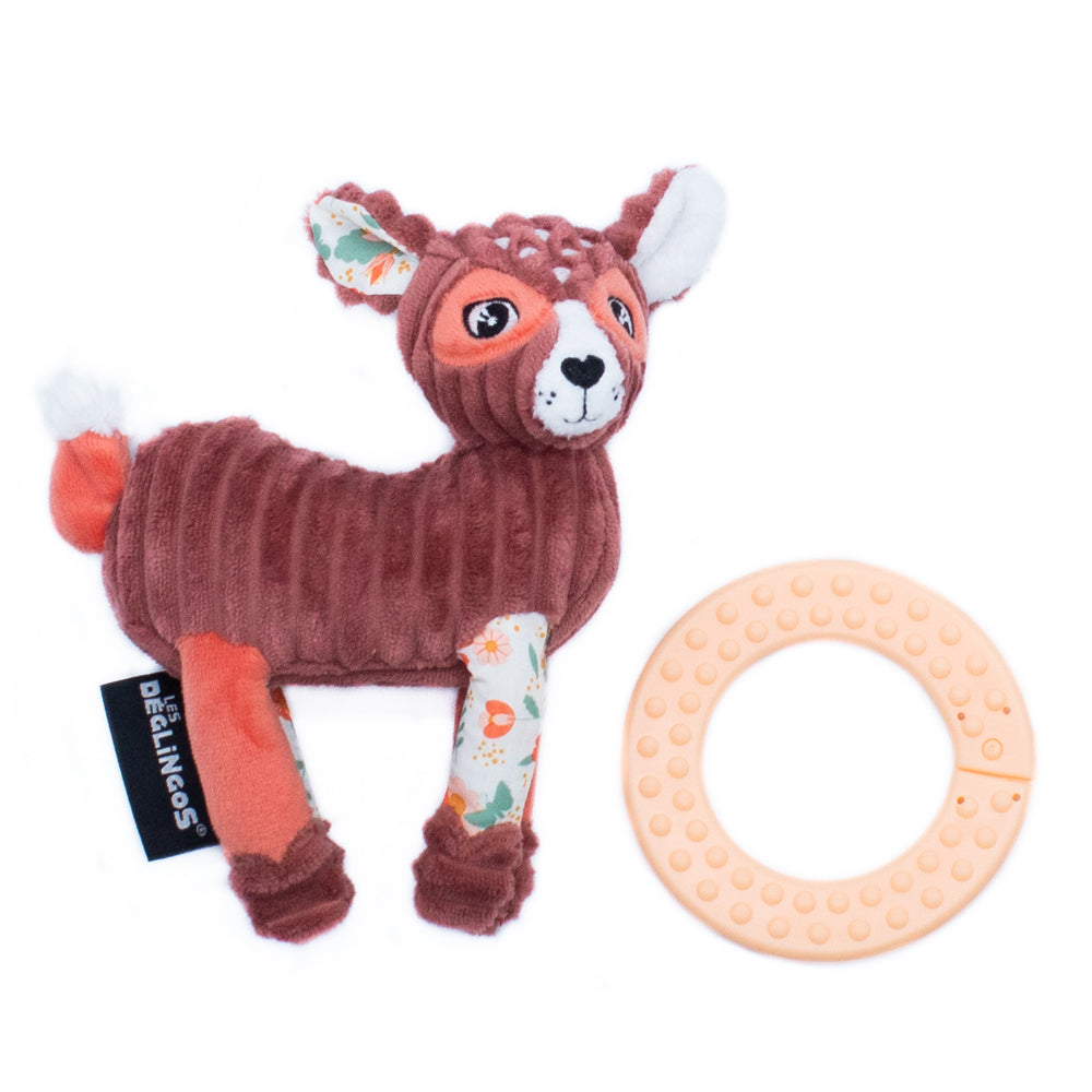 Teething Ring Plush Melimelos the Deer