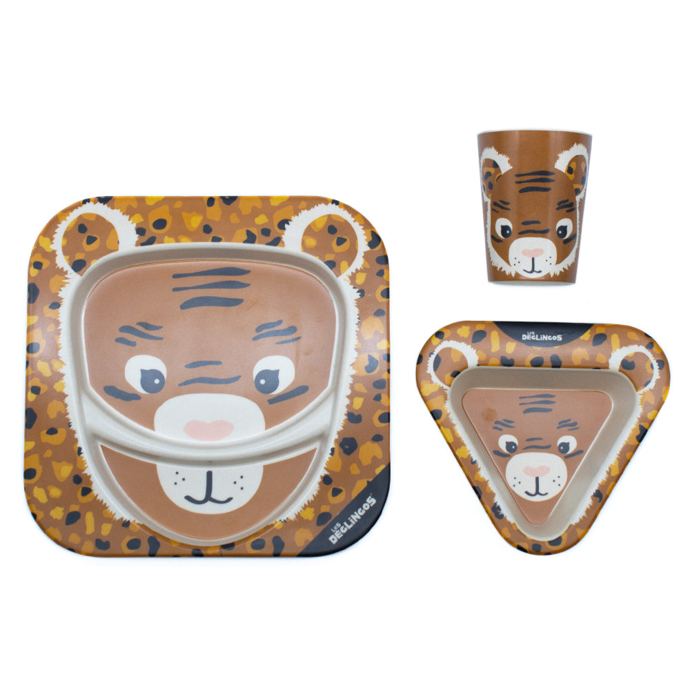Bamboo Meal Set Speculos the Tiger
