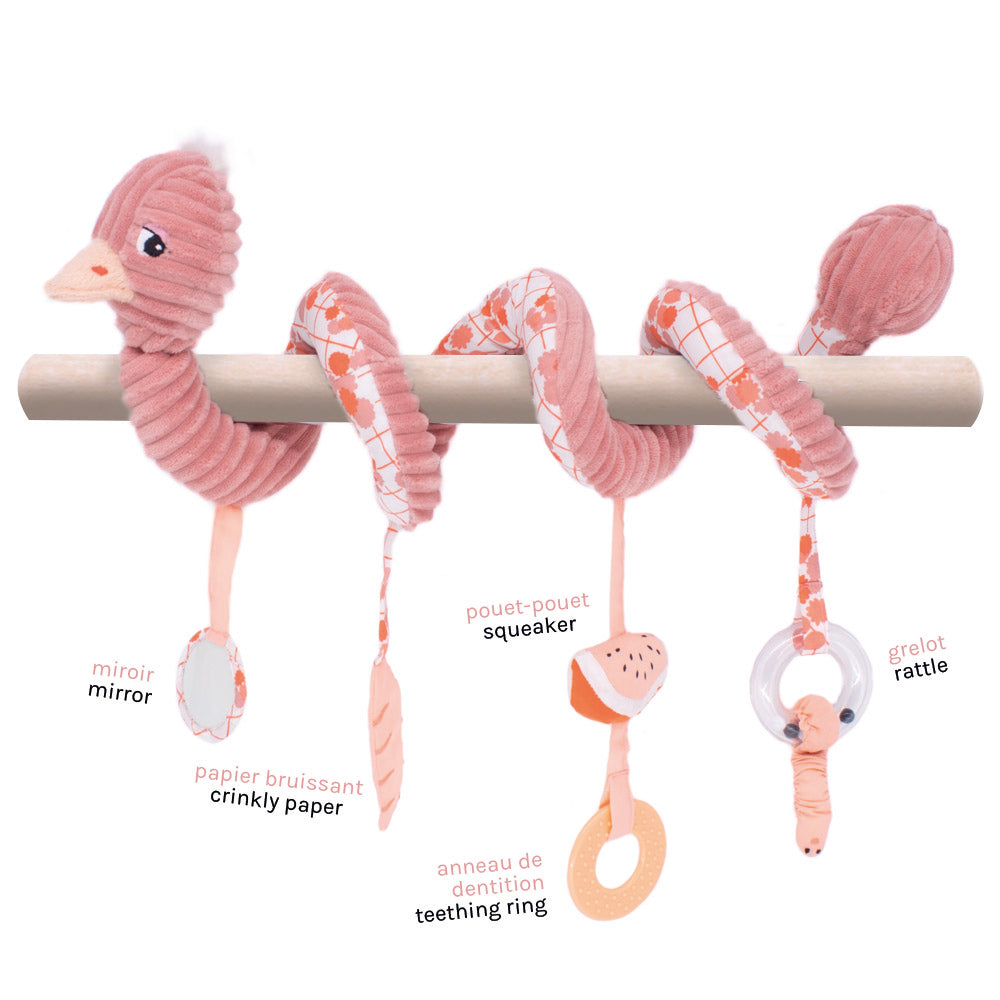 Activity Spiral Pomelos the Ostrich
