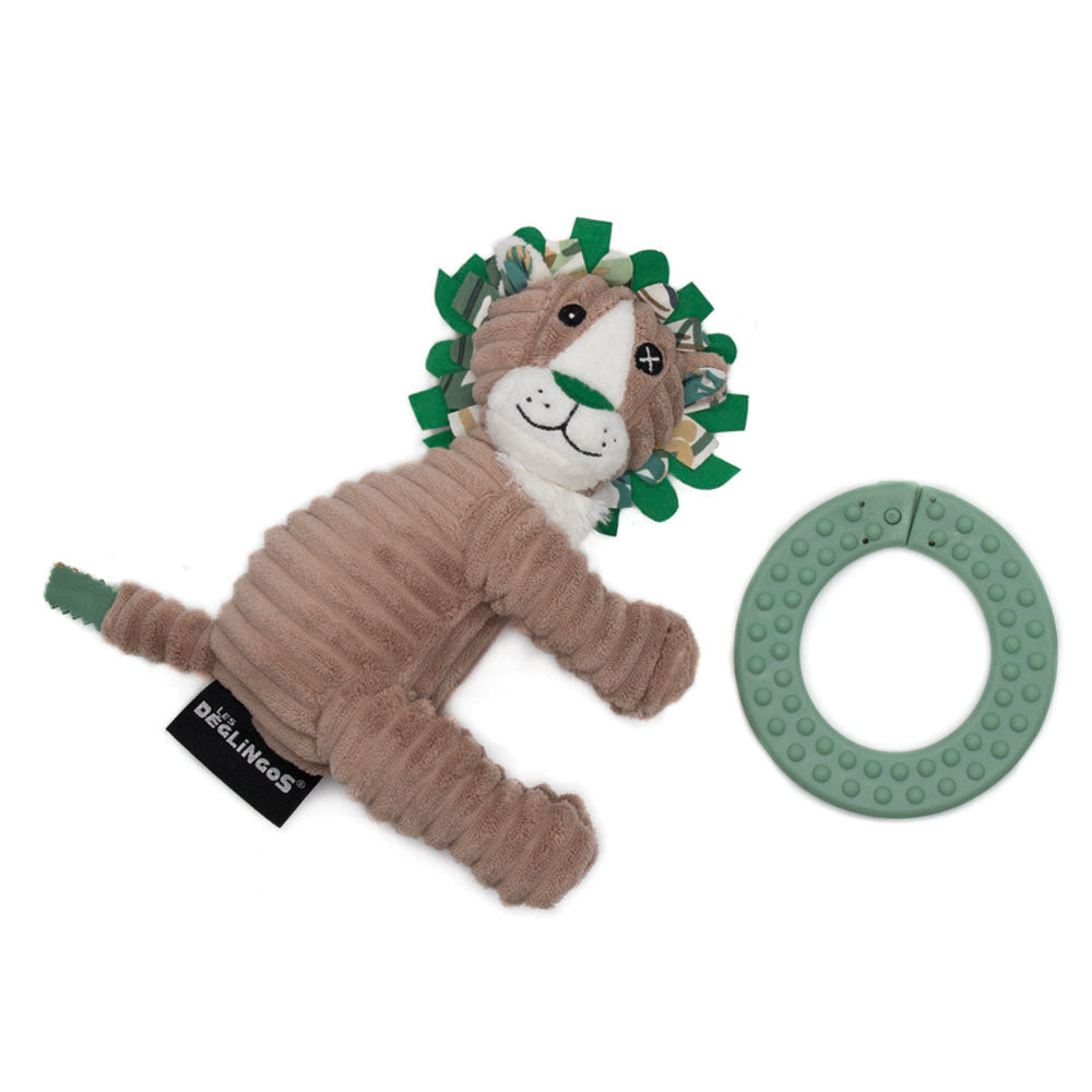 Teething Ring Plush Jélékros the Lion