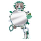 Large Discovery Activity Mirror Jélékros the Lion - 29cm