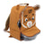 Picnic Lunch Bag Backpack + Lunch Box Speculos the Tiger