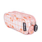 2 Zip / Double Compartment Pencil Case Pomelos the Ostrich Face