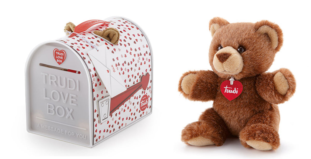 Love Box - Trudino Bear Plush - 15cm