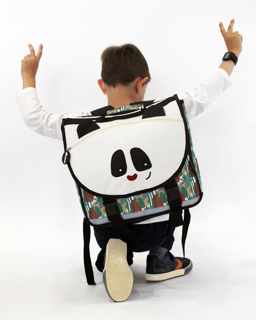 Backpack Satchel School Bag (35cm) Rototos the Panda