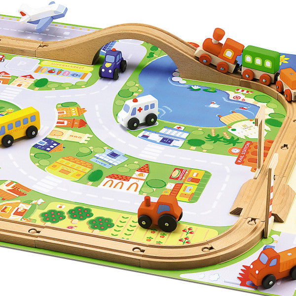 Sevi Wooden Mini Bulldozer - 7cm