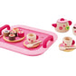 Sevi Wooden Tea Tray - 22 pieces