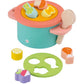 Sevi Wooden Sorting Puzzle Pot - 10 Pieces