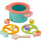 Sevi Wooden Sorting Puzzle Pot - 10 Pieces