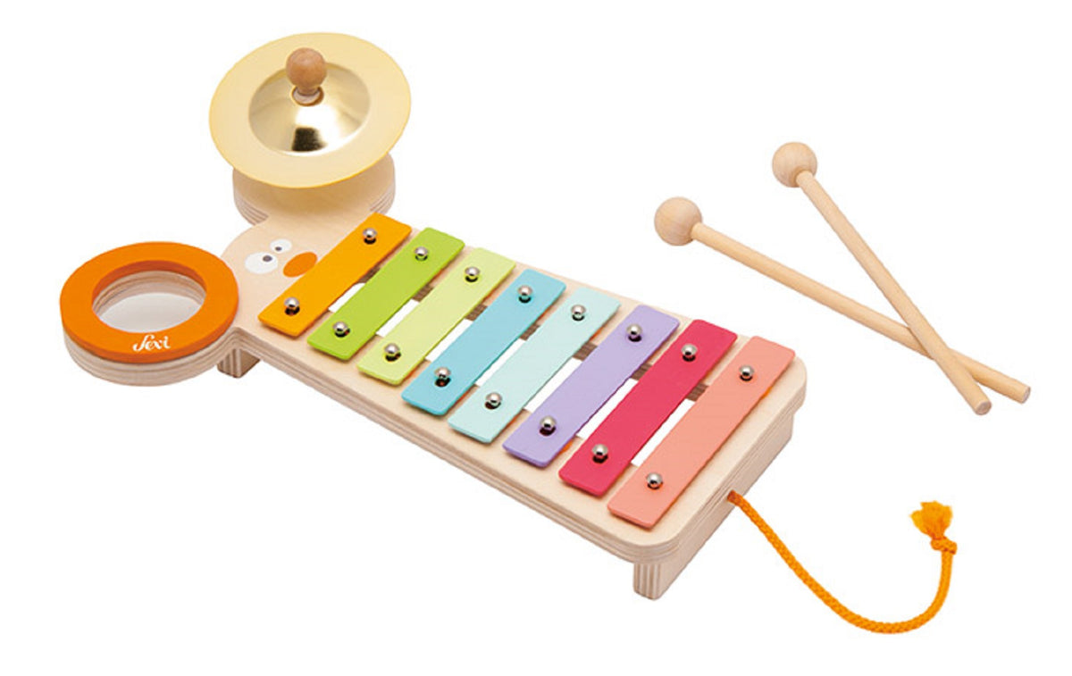 Sevi Metal Xylophone with activities Mouse - 29cm