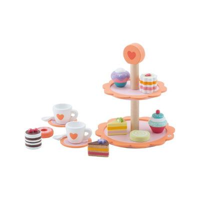 Sevi Wooden Sweets Tray - 15 pieces