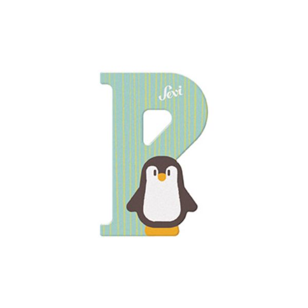Sevi Letter P Penguin