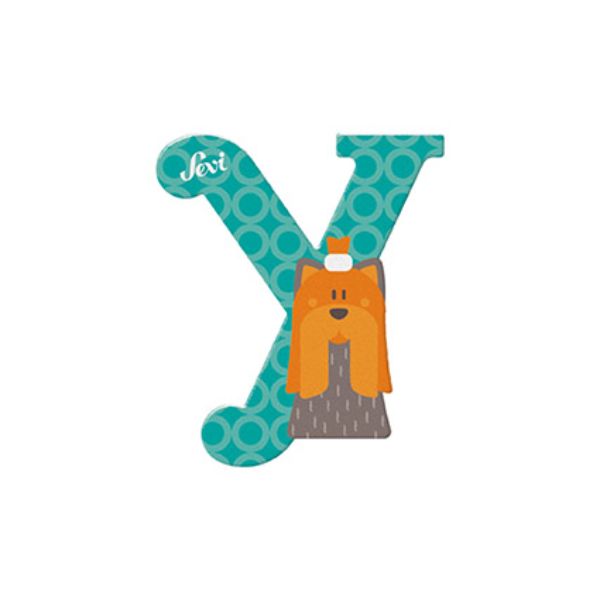 Sevi Letter Y Yorkshire Terrier