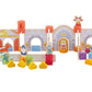 Sevi Wooden Construction Set “Sevi Castle" - 51 pieces