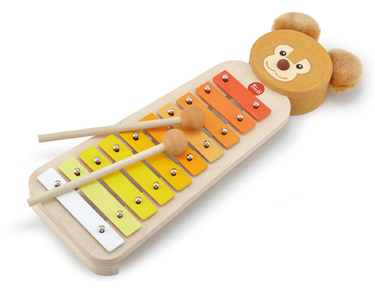 Sevi Metal Xylophone Bear Ettore - 40cm