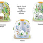 Sevi Wooden Multiactivity Globetrot the World  (12 pieces) - 38cm