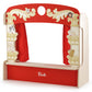 Wooden Puppet Table Theater - 58x56x21