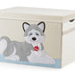 Sevi Wooden Toy Chest Husky Marcus - 53cm