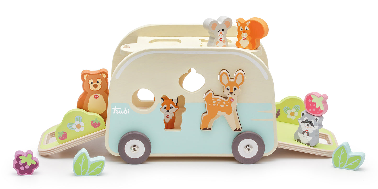 Sevi Wooden Forest Caravan - 26cm (11 pieces)