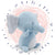 Baby Pastel Plush Elephant