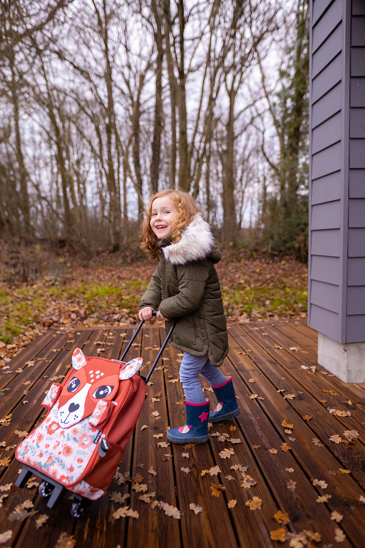 Wheelie Trolley Bag Melimelos the Deer