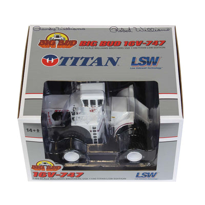 Signed - 1/64 High Detail Big Bud 16V-747 Silver Series Detroit 1100 HP Titan LSW Goodyear Tire Edition
