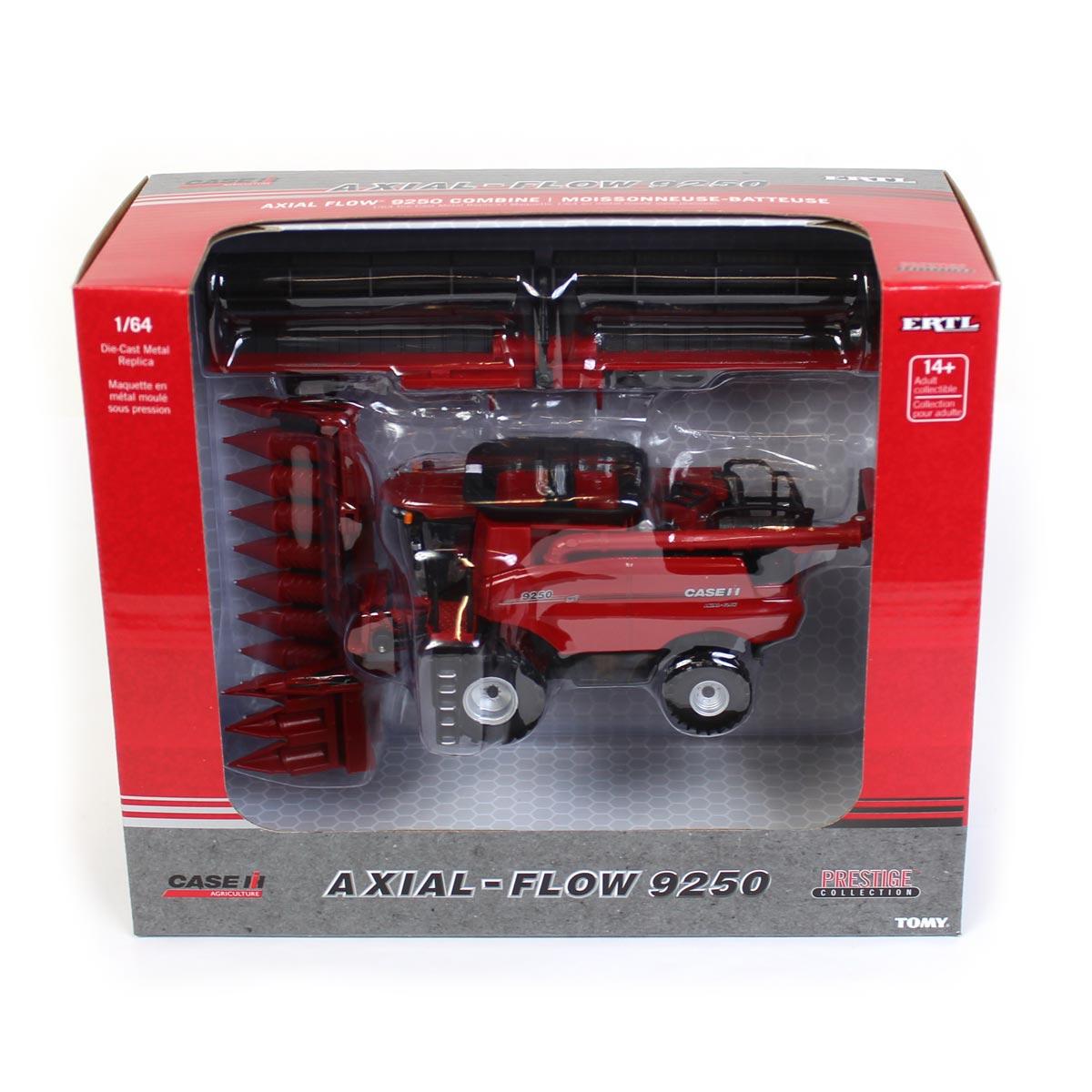 1/64 Case IH 9250 Combine With Corn And Grain Headers