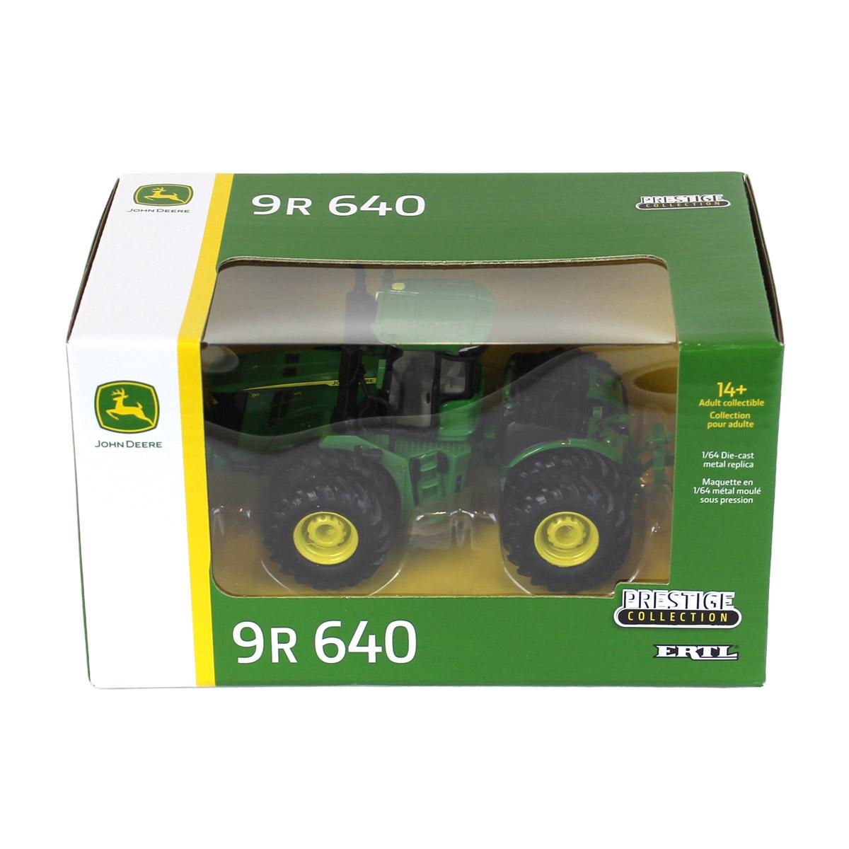 1/64 John Deere 9R 640 With Front & Rear Duals, ERTL Prestige Collection