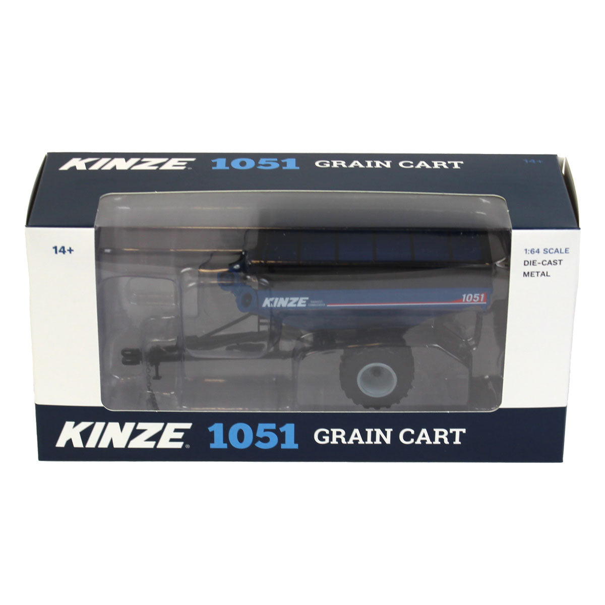 1/64 Kinze 1051 Grain Cart With Flotation Tires