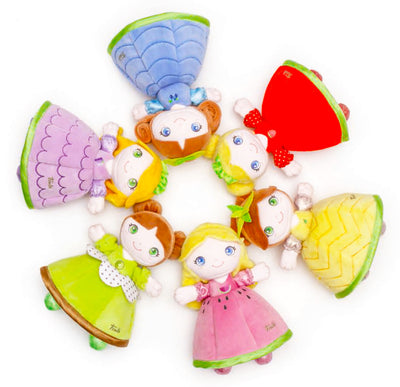 Fruity Rag Doll Grapely - 17cm