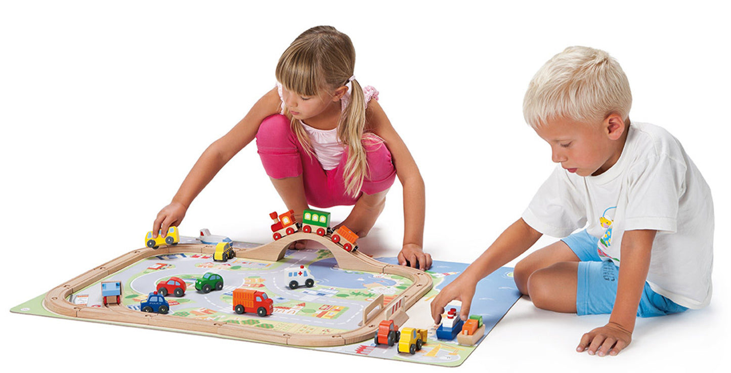 Sevi Wooden Mini Cement Mixer - 7cm