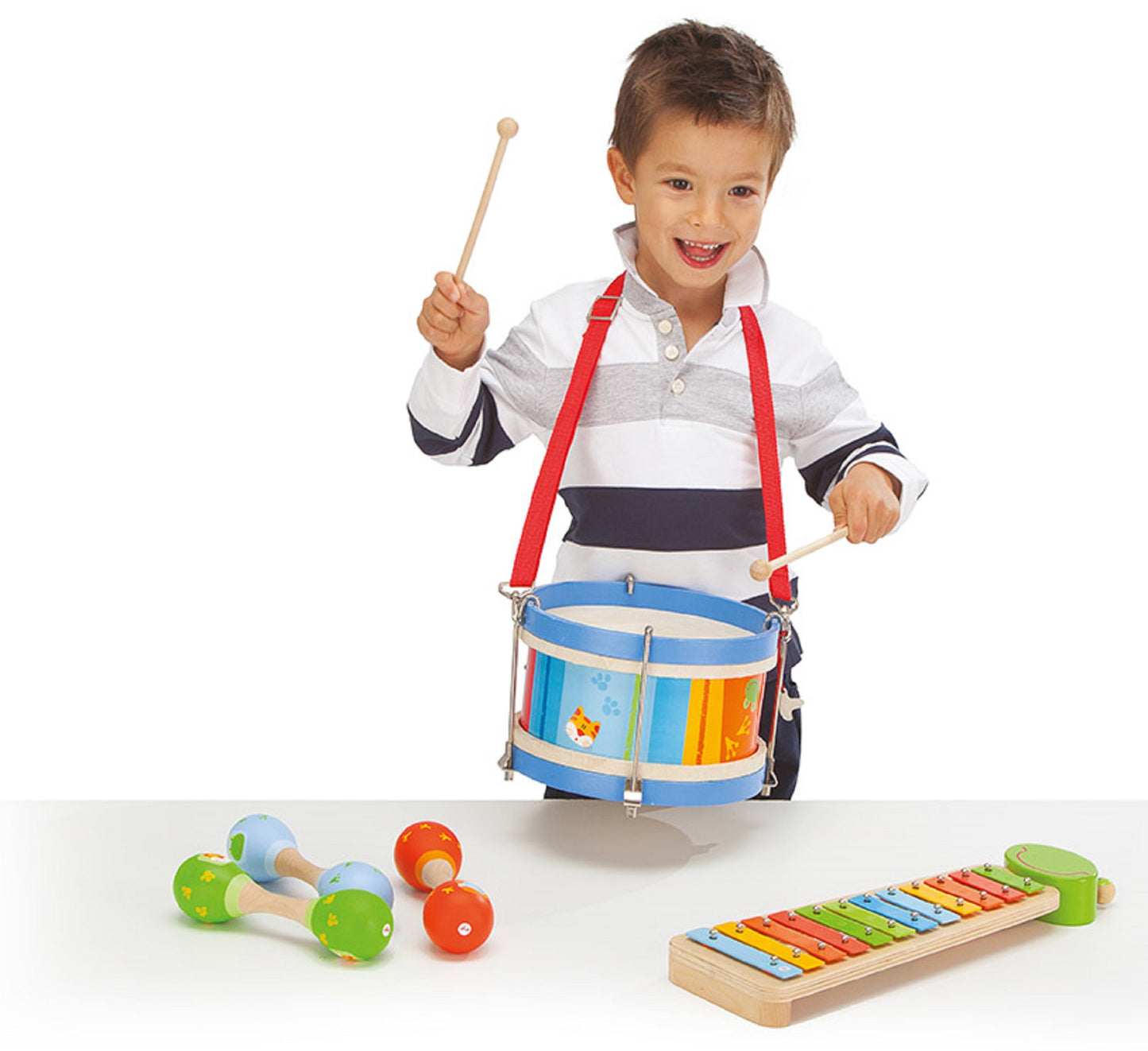 Sevi Wooden Drum - 22cm