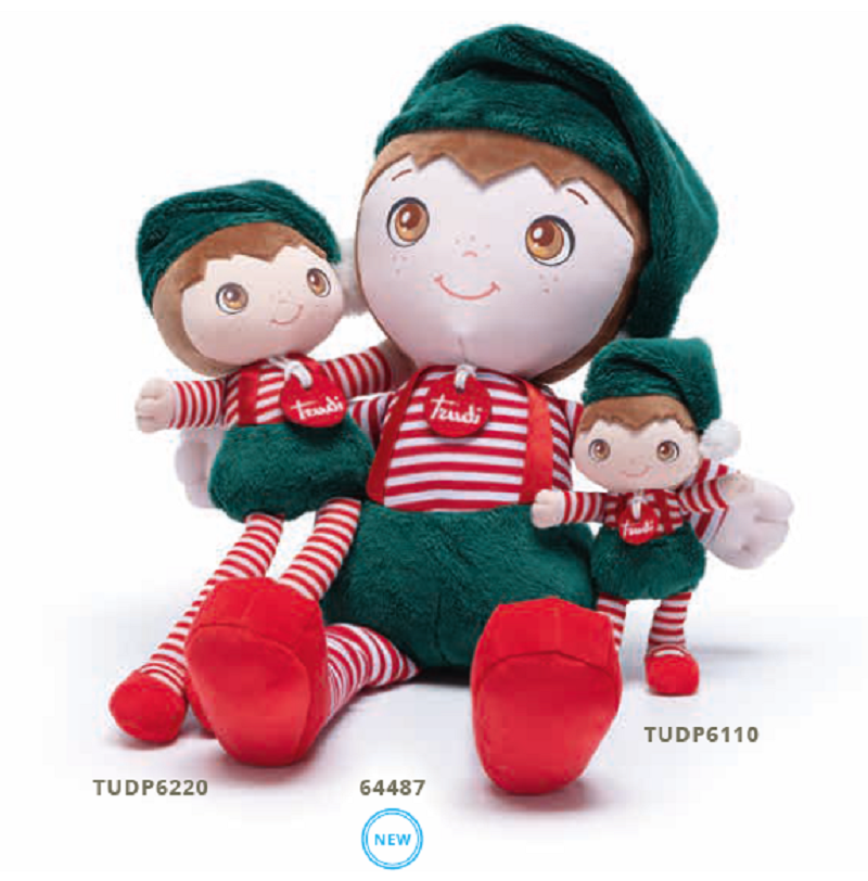 Christmas Elf Rudy Doll