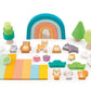 Sevi Wooden Construction Set “Life in the Woods” - 47 pieces